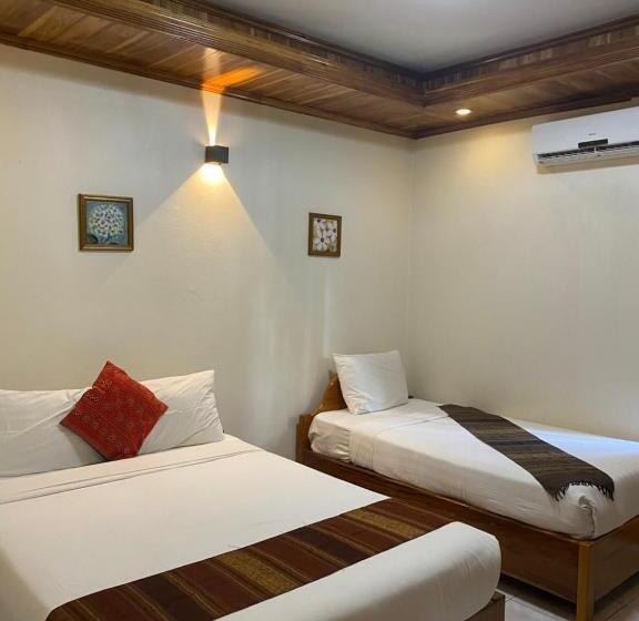패밀리 룸, Heuangpaseuth Hotel 1香帕塞酒店