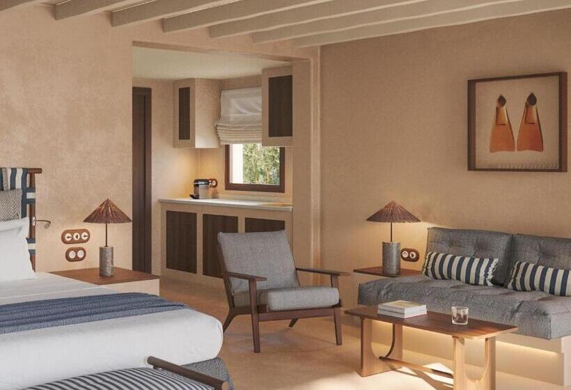 سوئیت جونیور با چشم‌انداز باغ, Dunas De Formentera