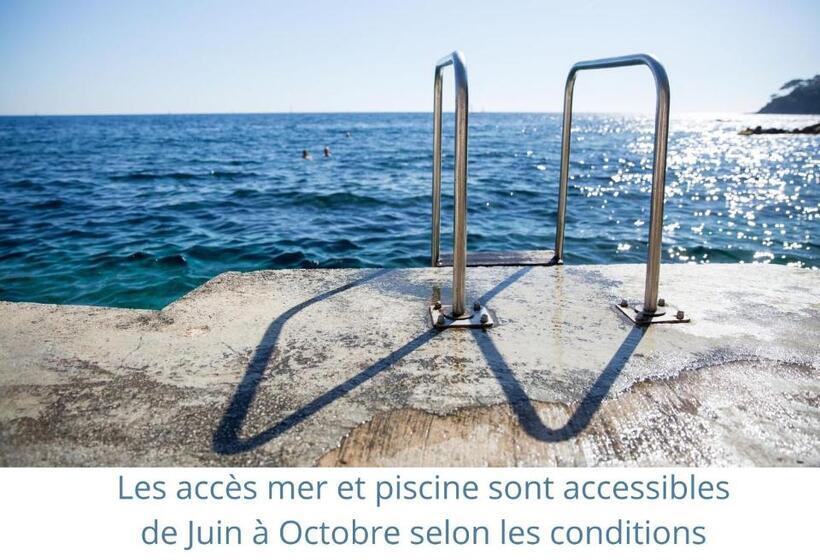 침실 1개 가든 전망 아파트, Parc Et Résidence Le Provençal