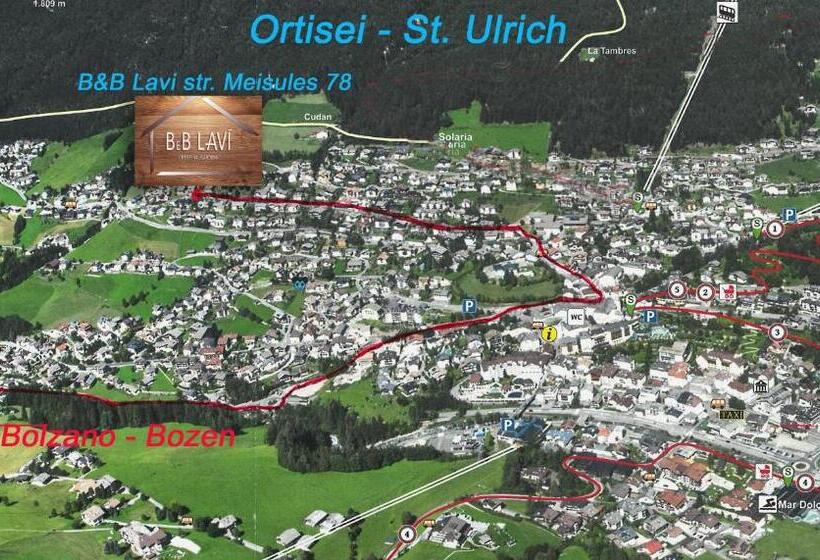 Номер Deluxe, B&b Lavi Ortisei Val Gardena