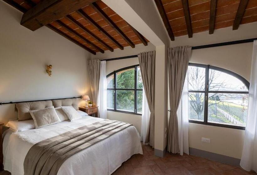 标准间带湖景, Podere La Casella