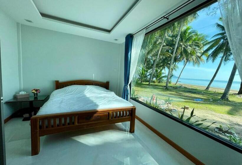 اتاق استاندارد با تخت بزرگ, บ้านระเบียงเลหลังสวน ทั้งหลัง 2 นอน 2 น้ำ 1 ครัว