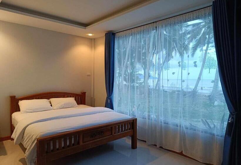 اتاق استاندارد با تخت بزرگ, บ้านระเบียงเลหลังสวน ทั้งหลัง 2 นอน 2 น้ำ 1 ครัว