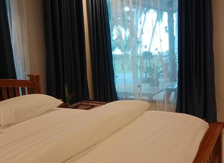 اتاق استاندارد با تخت بزرگ, บ้านระเบียงเลหลังสวน ทั้งหลัง 2 นอน 2 น้ำ 1 ครัว