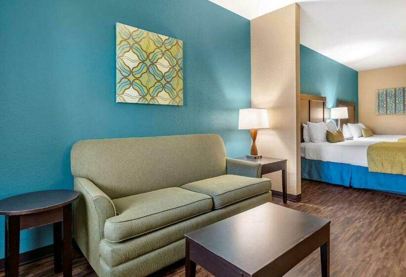 Люкс с Балконом, Best Western Plus Galveston Suites