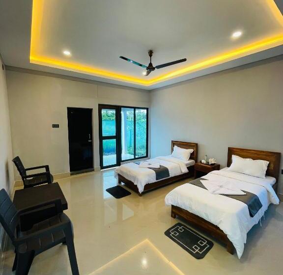 带阳台的豪华间, Daosri The Inn
