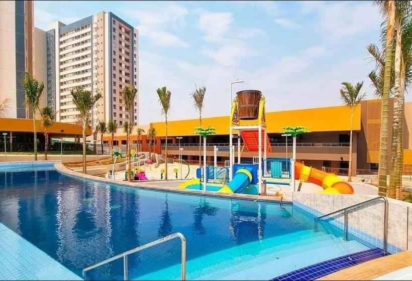 디럭스 룸 가든 전망, Resort Solar Das águas   Olímpia Sp