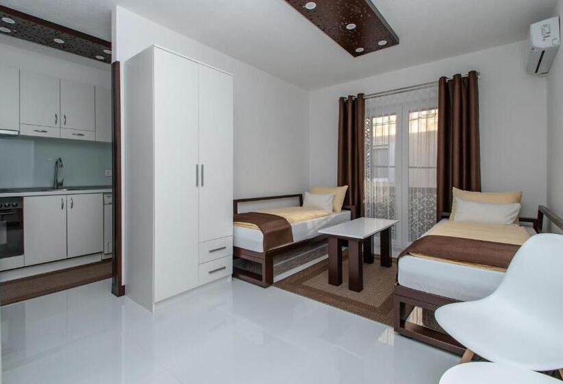 آپارتمان 1 خوابه با بالکن, Hazam Apartmani