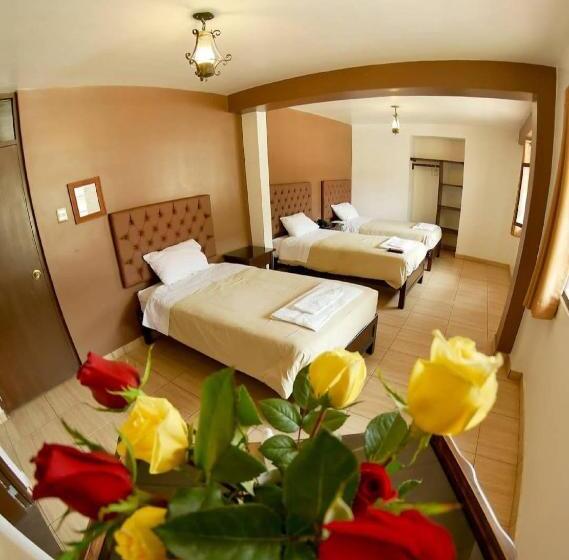 اتاق استاندارد سه نفره, De Turistas Huaraz Habitación Triple