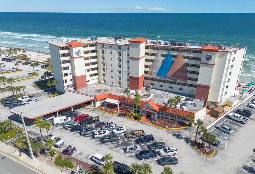استودیوی استاندارد با چشم‌انداز دریا, Hbr Direct Oceanfront Condo, Daytona Beach, Sleeps 4