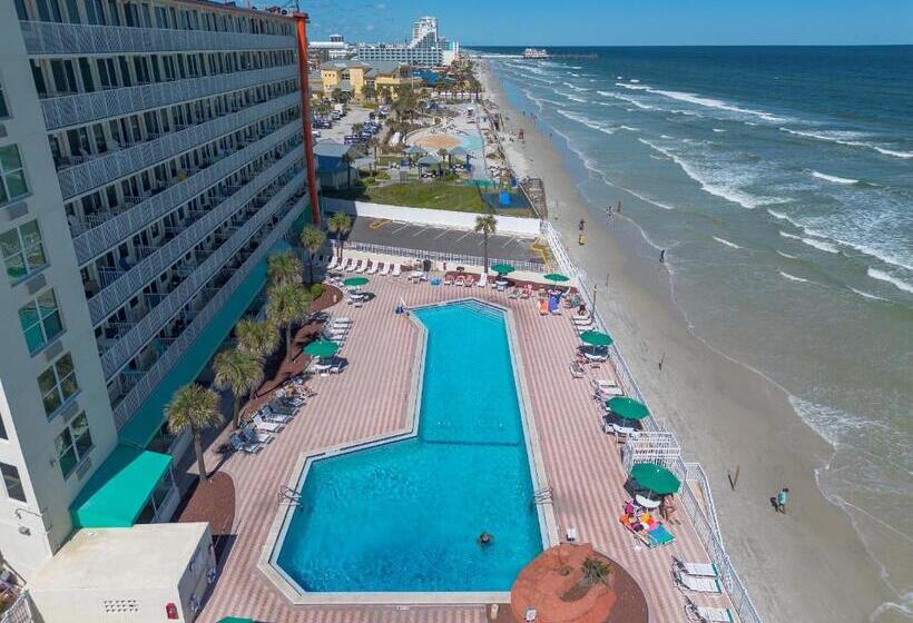 استودیوی استاندارد با چشم‌انداز دریا, Hbr Direct Oceanfront Condo, Daytona Beach, Sleeps 4