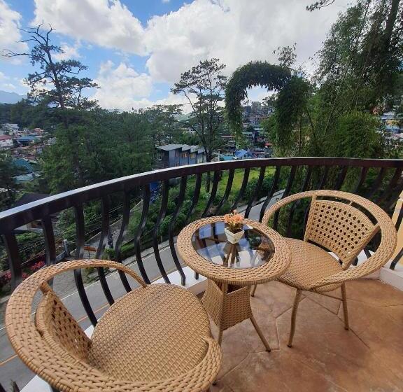 带1个卧室的带阳台的公寓, Jouji Baguio Staycation