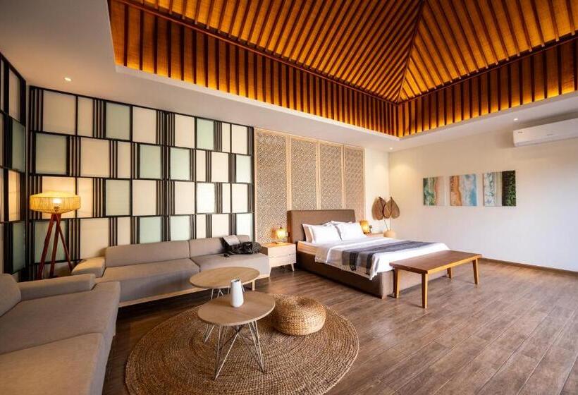 اتاق استاندارد با وان آب گرم, Ream Yoho Resort