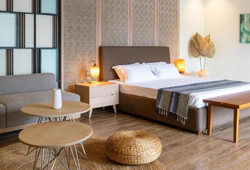 اتاق استاندارد با وان آب گرم, Ream Yoho Resort