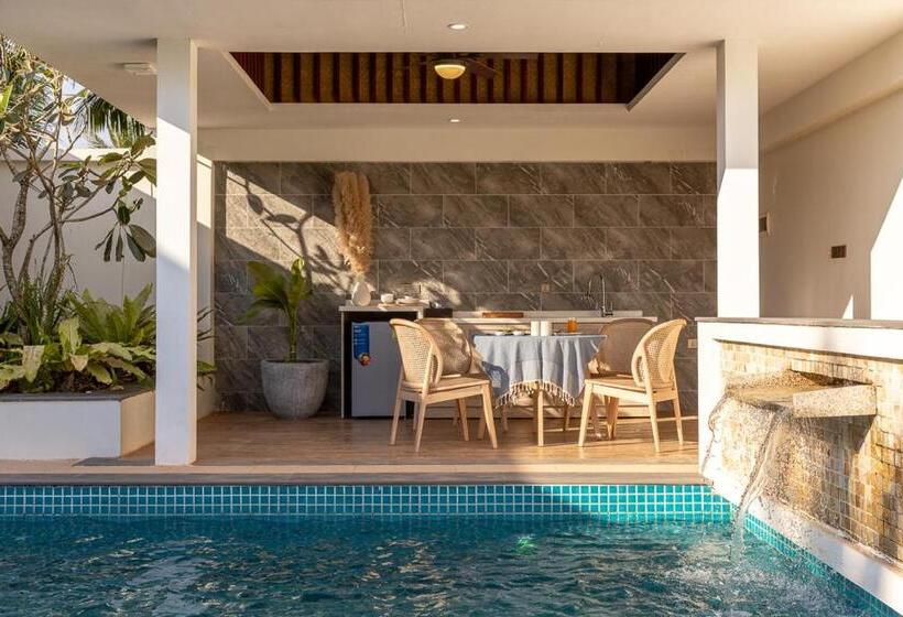 ویلای یک اتاق خوابه با استخر شنا, Ream Yoho Resort