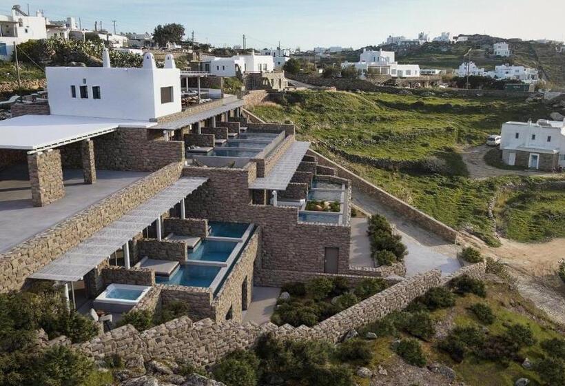 Люкс Deluxe Кровать Кинг, Nomia Sunset Suites Mykonos