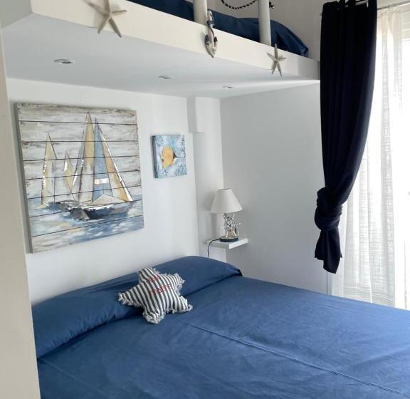 اتاق استاندارد با بالکن, La Battigia B&b
