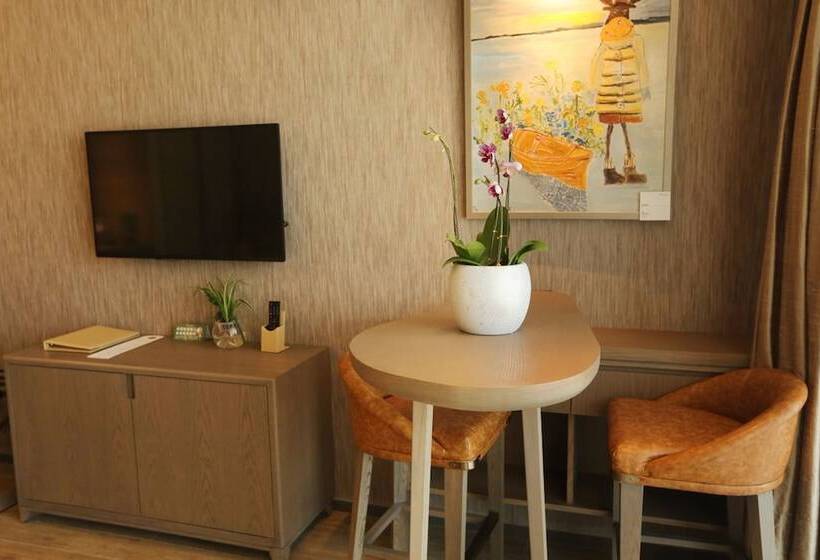Номер Deluxe Вид на Город, Mangrove Tree Resort World Qingdao