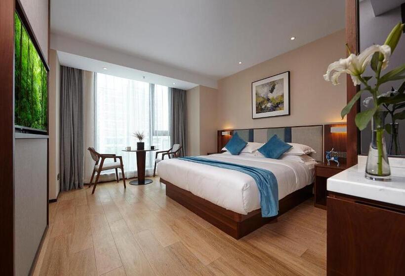 اتاق لوکس با تخت بزرگ, Ssaw Boutique Hotel Yangzhou
