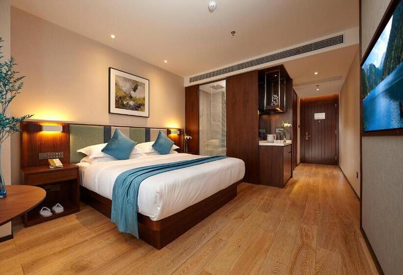 اتاق لوکس با تخت بزرگ, Ssaw Boutique Hotel Yangzhou