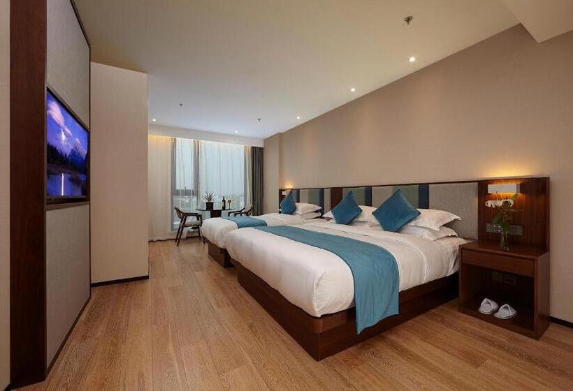 اتاق لوکس خانوادگی, Ssaw Boutique Hotel Yangzhou