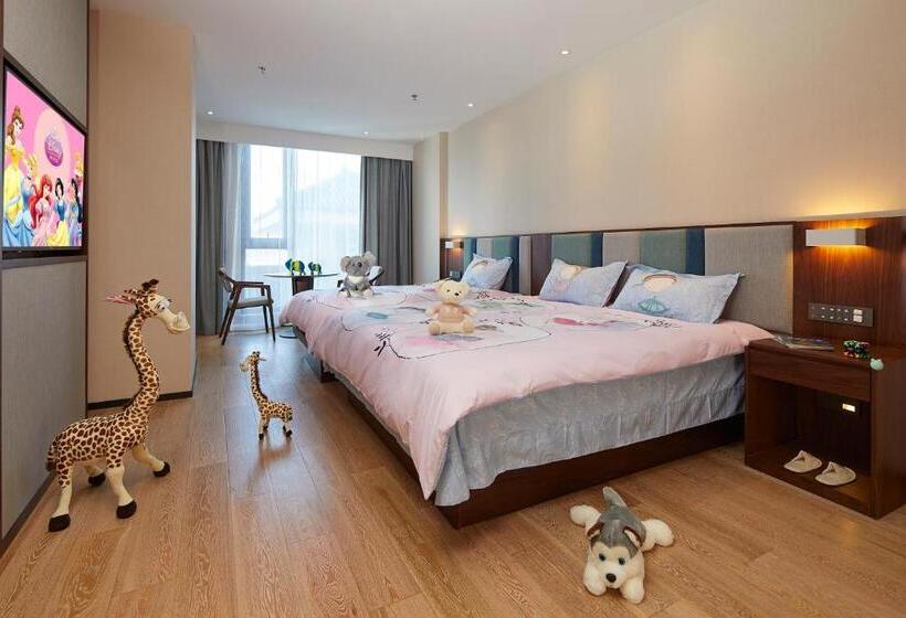 اتاق لوکس خانوادگی, Ssaw Boutique Hotel Yangzhou