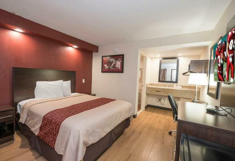 스탠다드 룸 킹사이즈 침대, Red Roof Inn Wildwood – Cape May/rio Grande