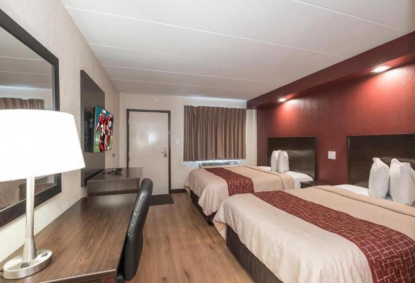 스탠다드 룸 더블 침대 2개, Red Roof Inn Wildwood – Cape May/rio Grande