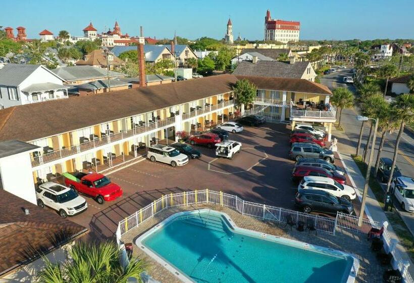 Стандартный Номер Кровать Кинг, Historic Waterfront Marion Motor Lodge In Downtown St Augustine