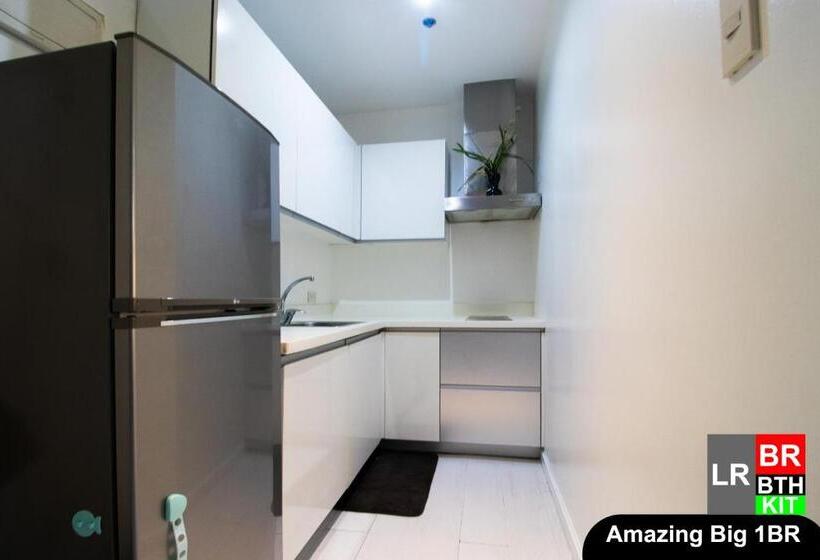 آپارتمان 1 خوابه با چشم‌انداز باغ, Siglo Suites @ The Gramercy Residences