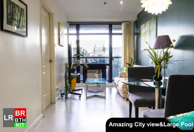 آپارتمان 1 خوابه با چشم‌انداز باغ, Siglo Suites @ The Gramercy Residences