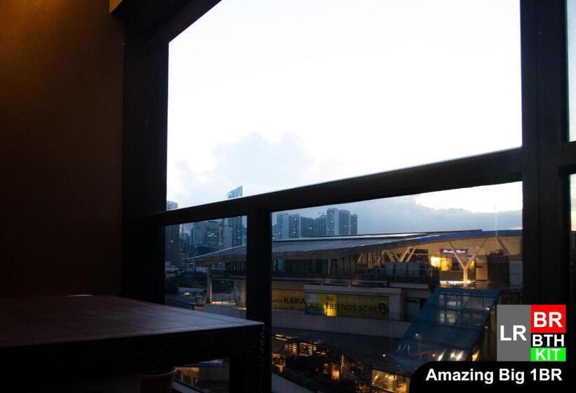 آپارتمان 1 خوابه با چشم‌انداز باغ, Siglo Suites @ The Gramercy Residences