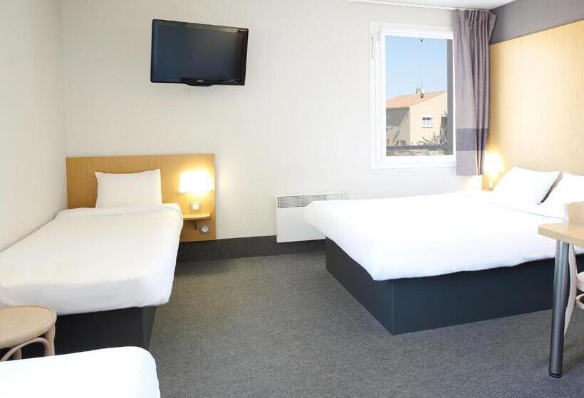Четырехместный Номер Стандарт, B&b Hotel Marseille Aéroport Saint Victoret