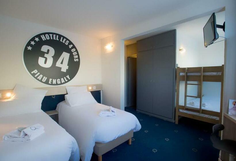 Четырехместный Номер Стандарт, Hôtel Des 4 Ours