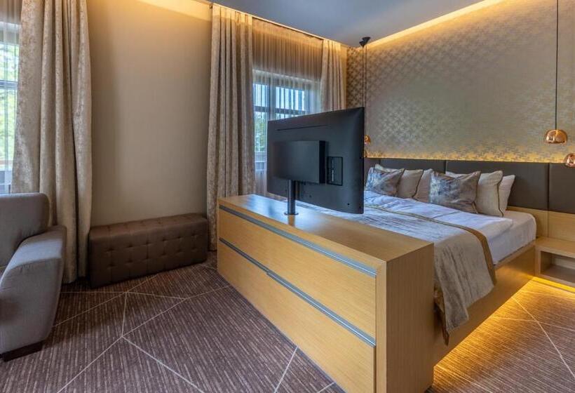 جناح جونيور مزوَّد بتراس, Avalon Resort & Spa