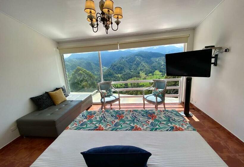 스탠다드 룸 킹사이즈 침대, El Mirador Del Cocora