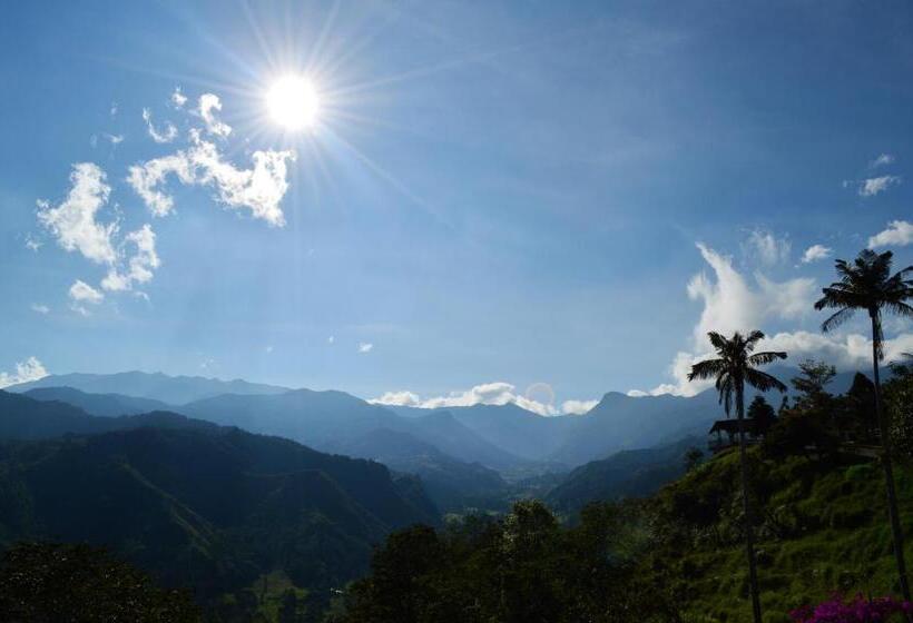 디럭스 룸 산전망, El Mirador Del Cocora