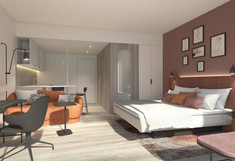استودیو لوکس با چشم‌انداز دریا, Residence Inn By Marriott Copenhagen Nordhavn
