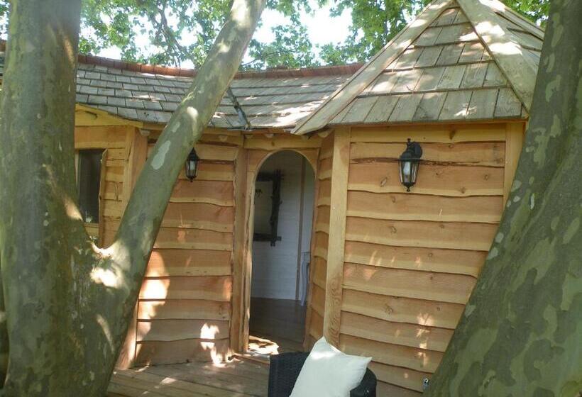 Хижина, Moulin De Rioupassat Chambres D'hôtes De Charme