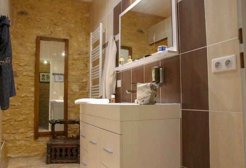Люкс 2 Спальни, Aux Bories De Marquay, Chambres D Hôtes B&b Avec Piscine Et Spa Près De Sarlat