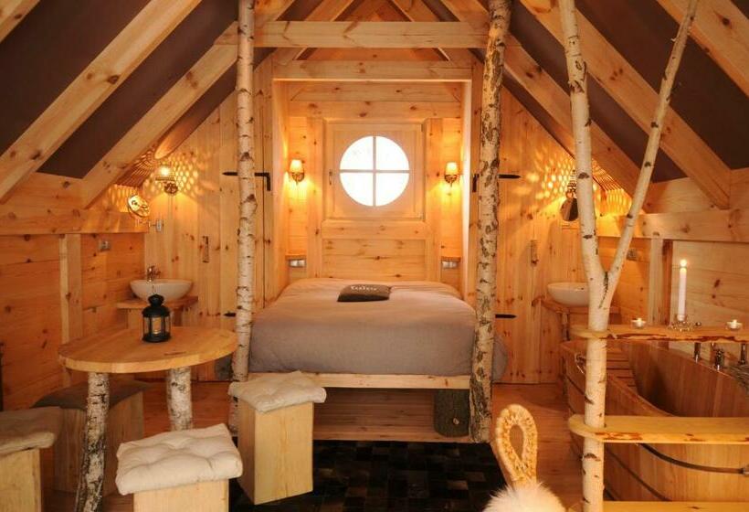 Хижина Superior, Cabane Lodge Domaine Du Lac Chambon