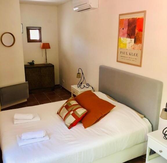 اتاق استاندارد با چشم‌انداز باغ, B&b Villa Roumanille