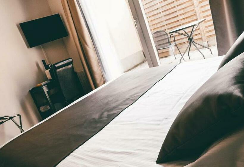 Номер Стандарт с Террасой, Logis  Hôtel De La Baie De Wissant