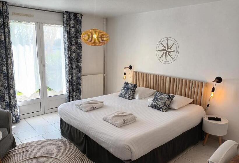 اتاق استاندارد با تراس, Hôtel Ancre Marine & Spa Thalgo