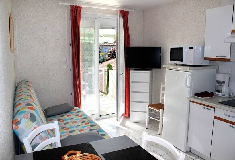Апартаменты 1 Спальня, Hôtel Résidence Les Flots