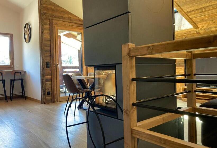 침실 1개 복층 룸, Le Lodge Chasse Montagne