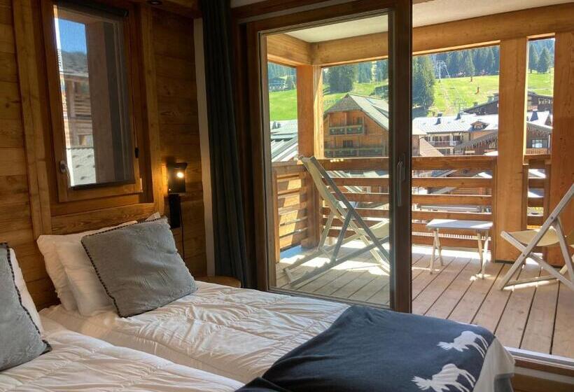 Апартаменты 1 Спальня, Le Lodge Chasse Montagne