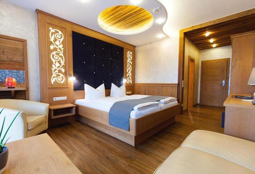 Номер Стандарт с Балконом, Kristall  & Vitalhotel Bergknappenhof