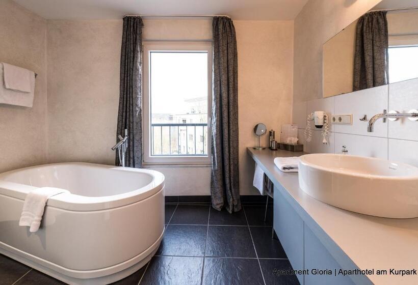 Апартаменты Комфорт 1 Спальня, Aparthotel Am Kurpark