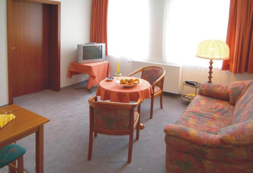 Апартаменты 1 Спальня, Aparthotel Am Kurpark